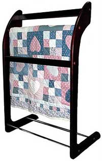 Free Quilt Rack Woodworking Plan from Lee&apos;s Wood Projects